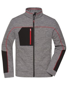 J-JN1818-Mens Structure Fleece Jacket 2